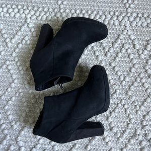 Black Heeled Booties